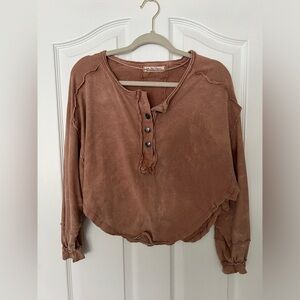 Adorable boho top